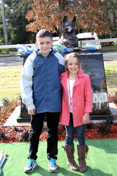 K9 Memorial Unveiling